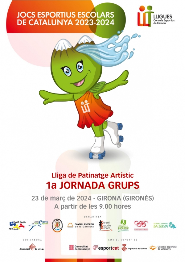 Portada_Dossier 1a jornada LLT Patinatge (grups) - Girona - 23 març 2024